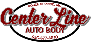 Center Line Auto Body Logo